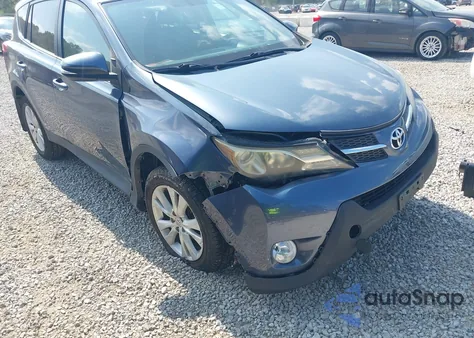 2013 Toyota Rav4 Limited из США, поврежденный, VIN 2T3DFREV4DW122242